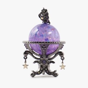 Anna Sui Crystal Ball Necklace